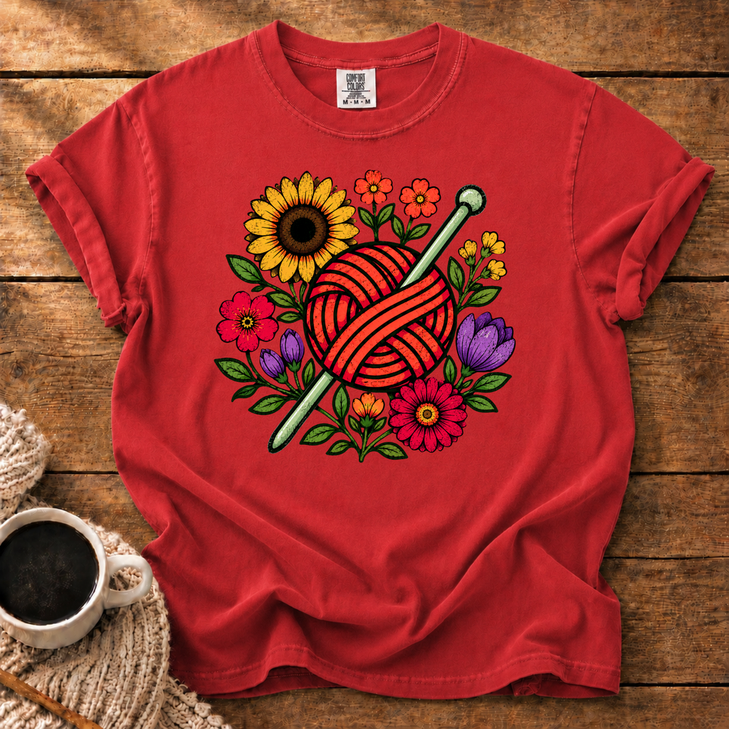 Sunflower Yarn Garden T-Shirt
