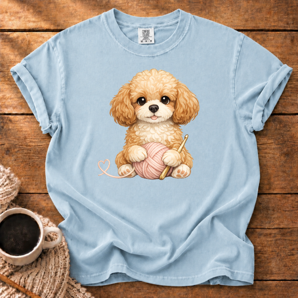 Cavapoo King & Yarn T-Shirt