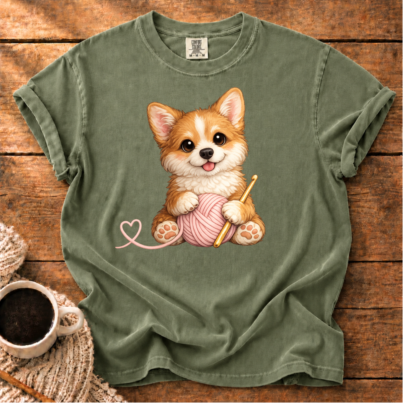 Corgi & Yarn T-Shirt