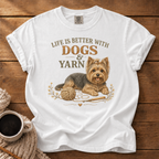 Yorkie Dogs & Yarn T-Shirt