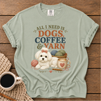 Maltese Dogs & Yarn T-Shirt