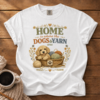 Home, Dogs & Yarn T-Shirt