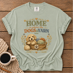 Home, Dogs & Yarn T-Shirt