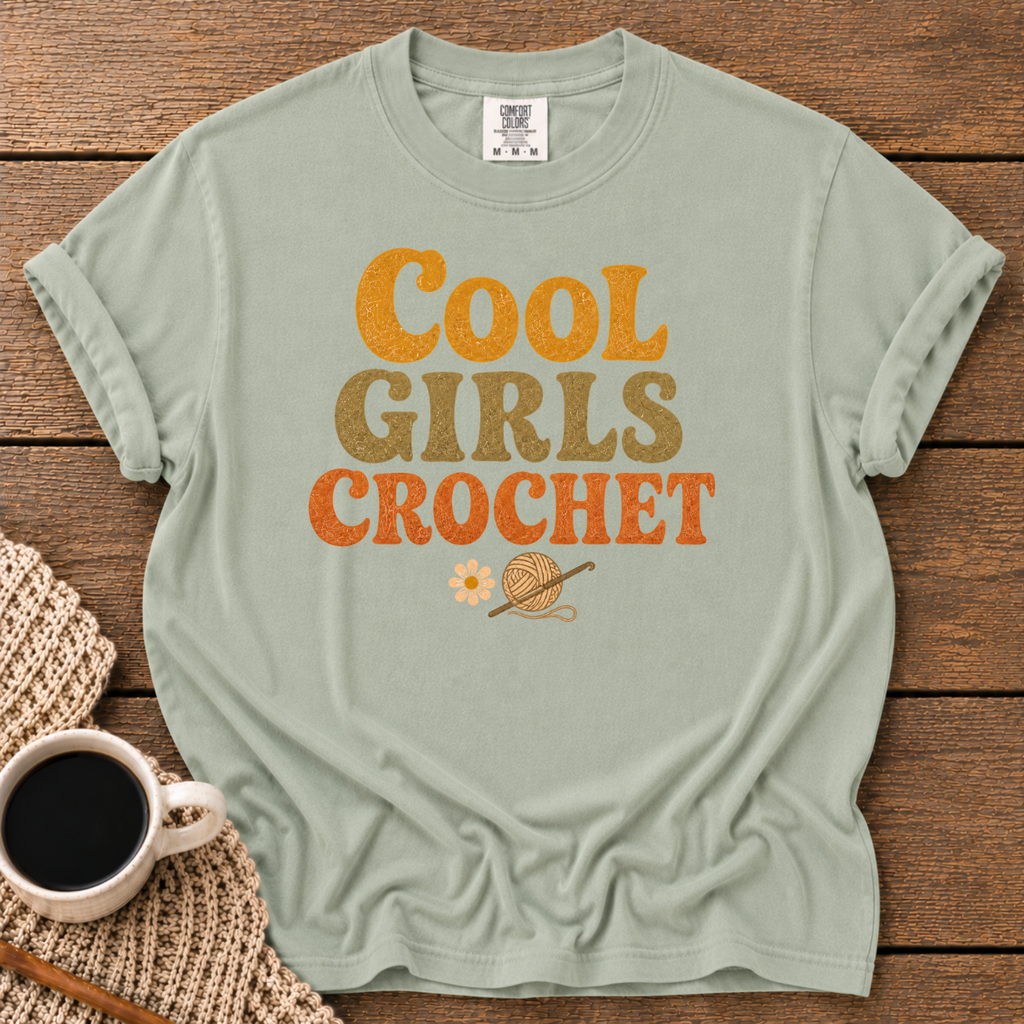 Cool Girls Crochet T-Shirt