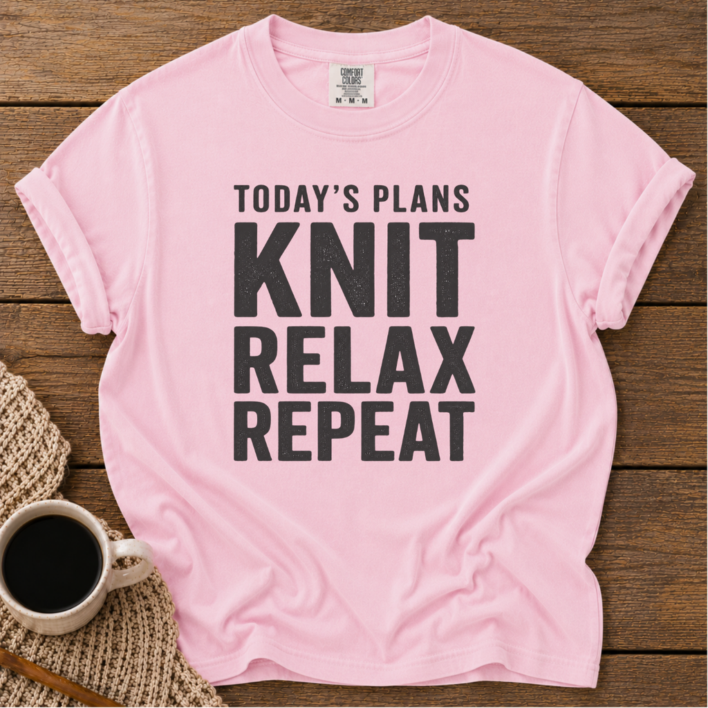 Knit, Relax, Repeat T-Shirt