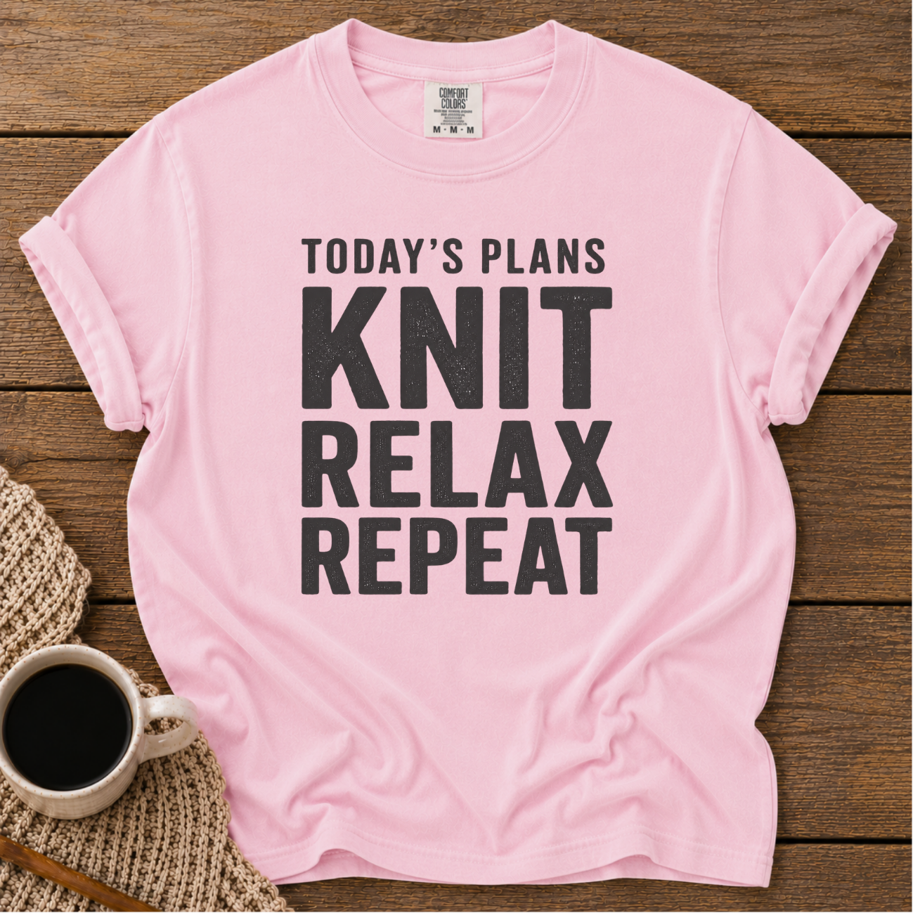 Knit, Relax, Repeat T-Shirt