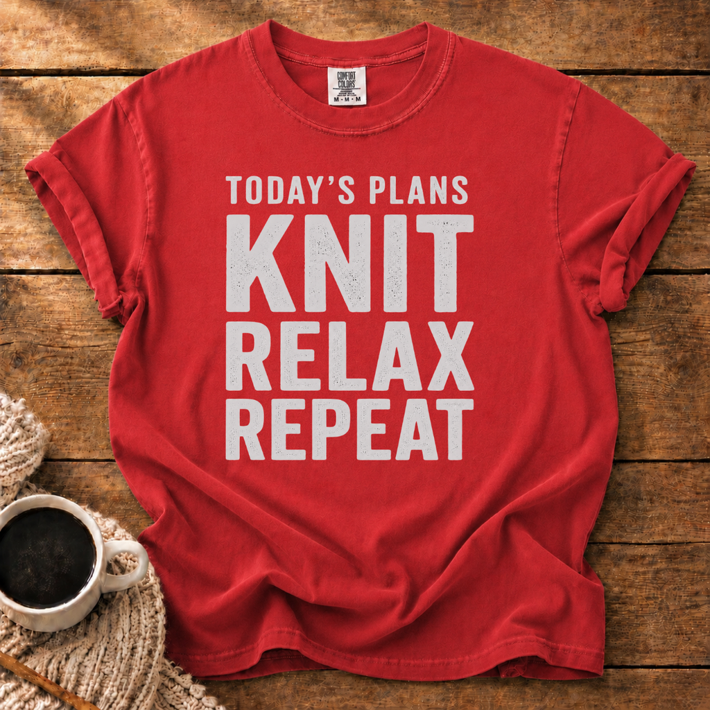 Knit, Relax, Repeat T-Shirt