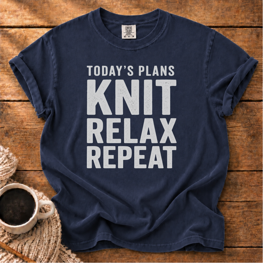 Knit, Relax, Repeat T-Shirt