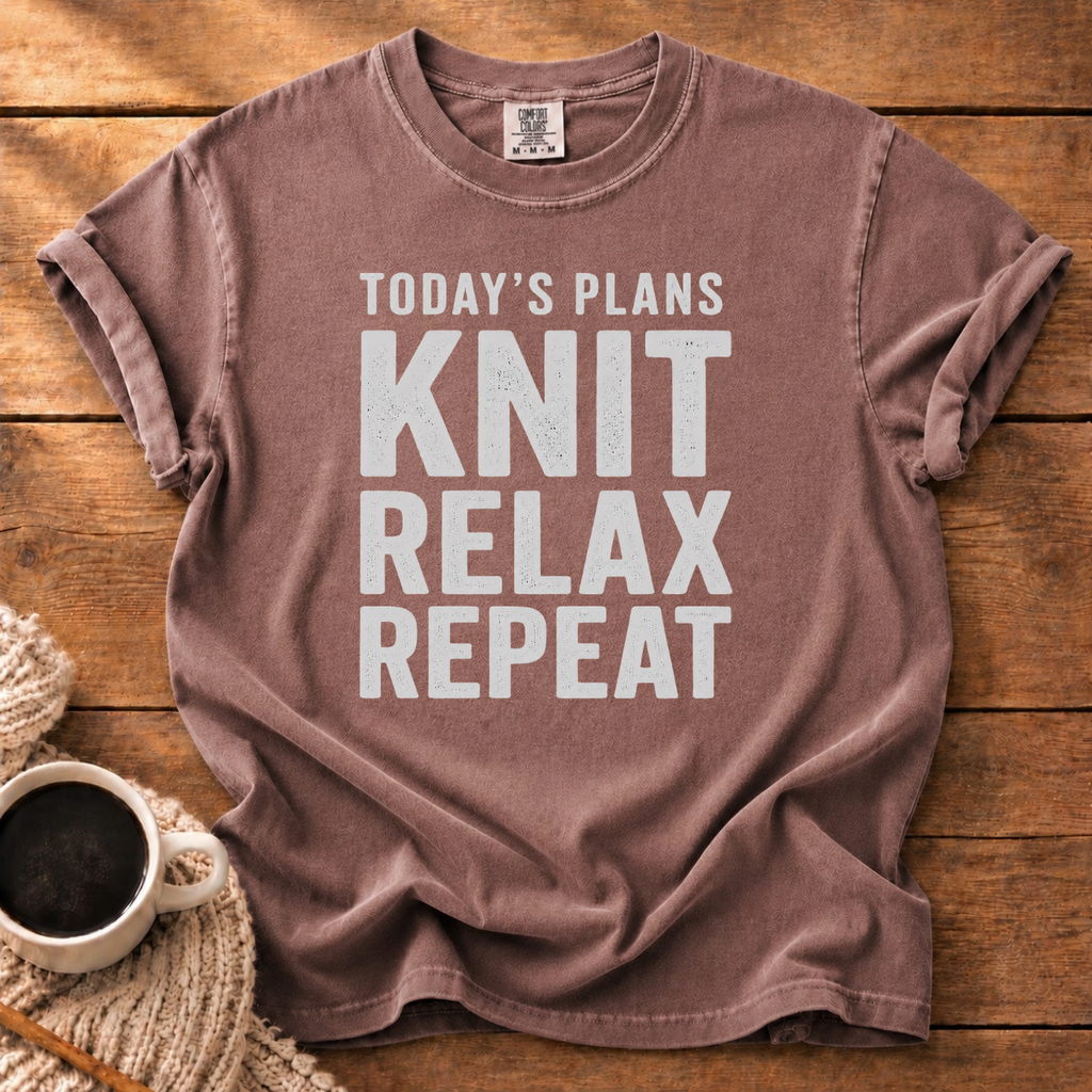 Knit, Relax, Repeat T-Shirt