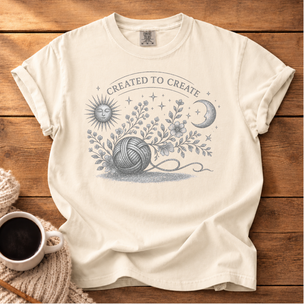 Glitter Created to Create T-Shirt
