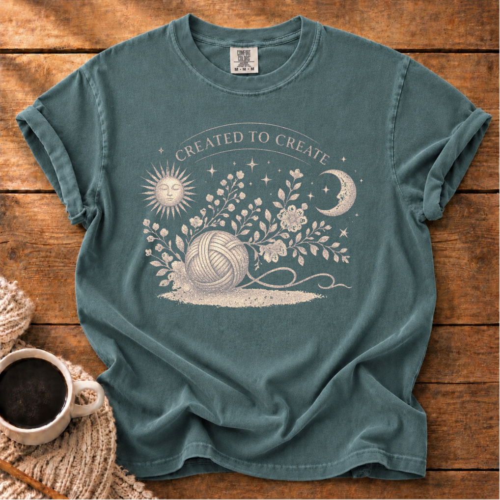 Glitter Created to Create T-Shirt