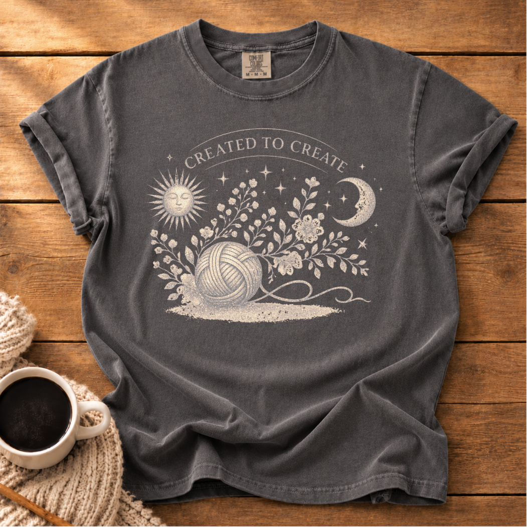 Glitter Created to Create T-Shirt