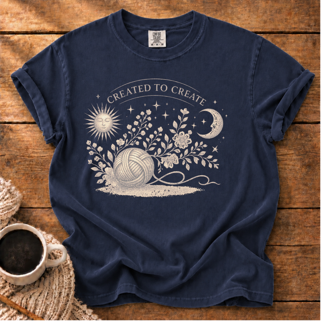Glitter Created to Create T-Shirt