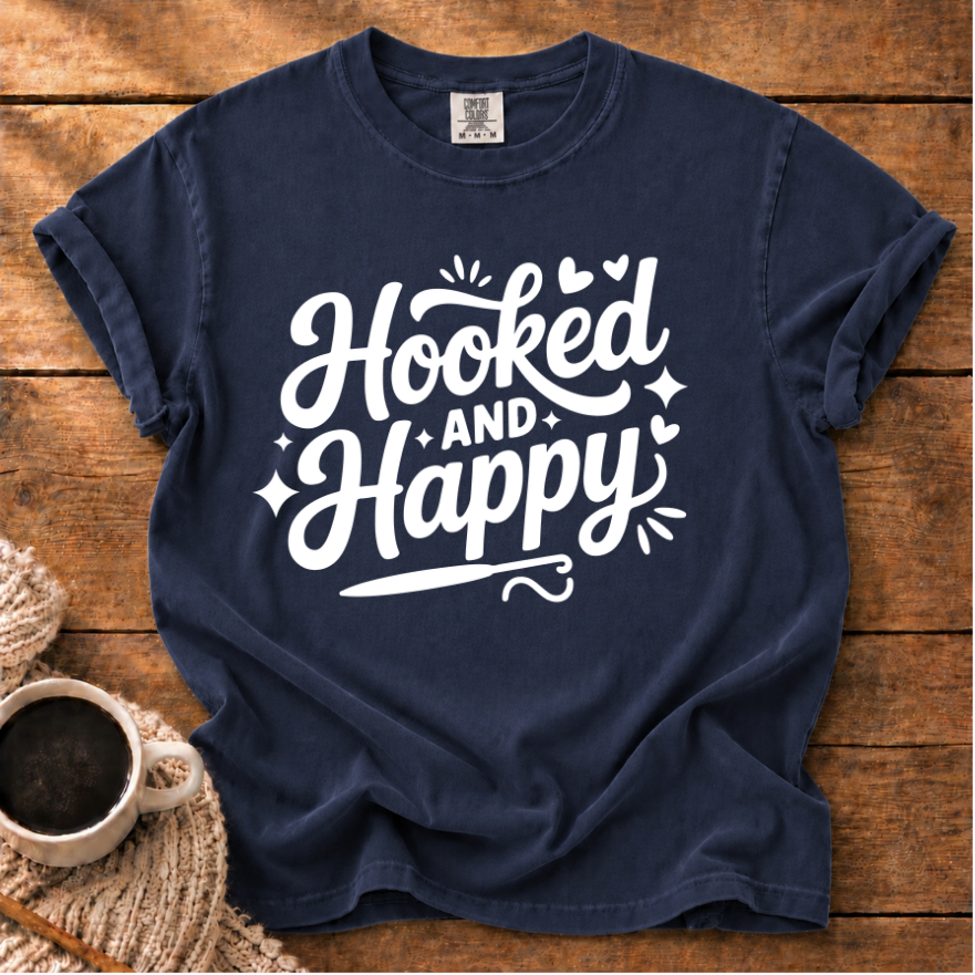 Hooked & Happy T-Shirt