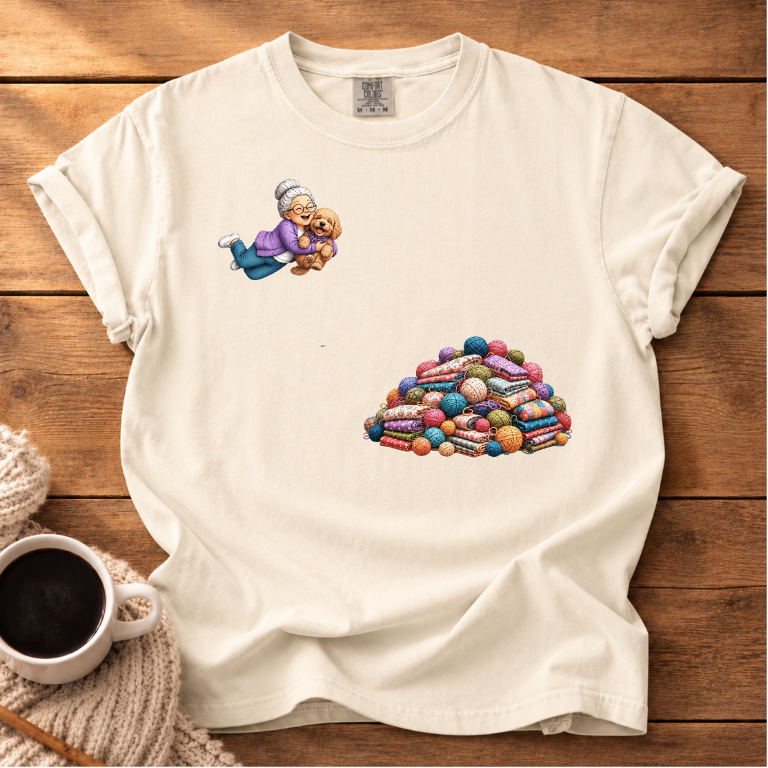 Happy Place with Pup T-Shirt