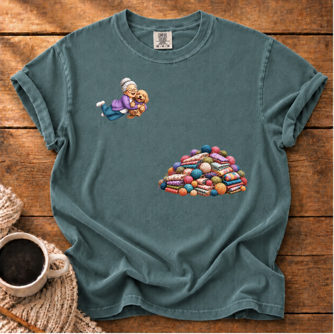 Happy Place with Pup T-Shirt