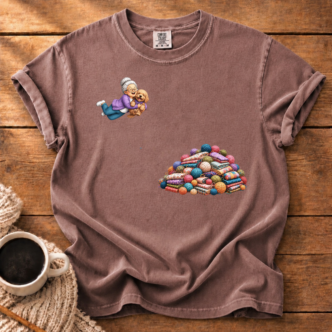 Happy Place with Pup T-Shirt