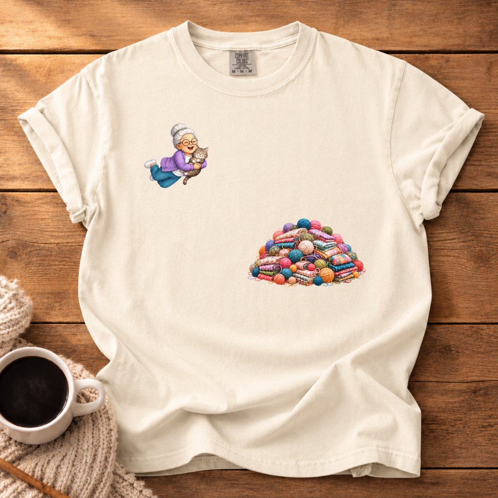 Happy Place with Kitty T-Shirt