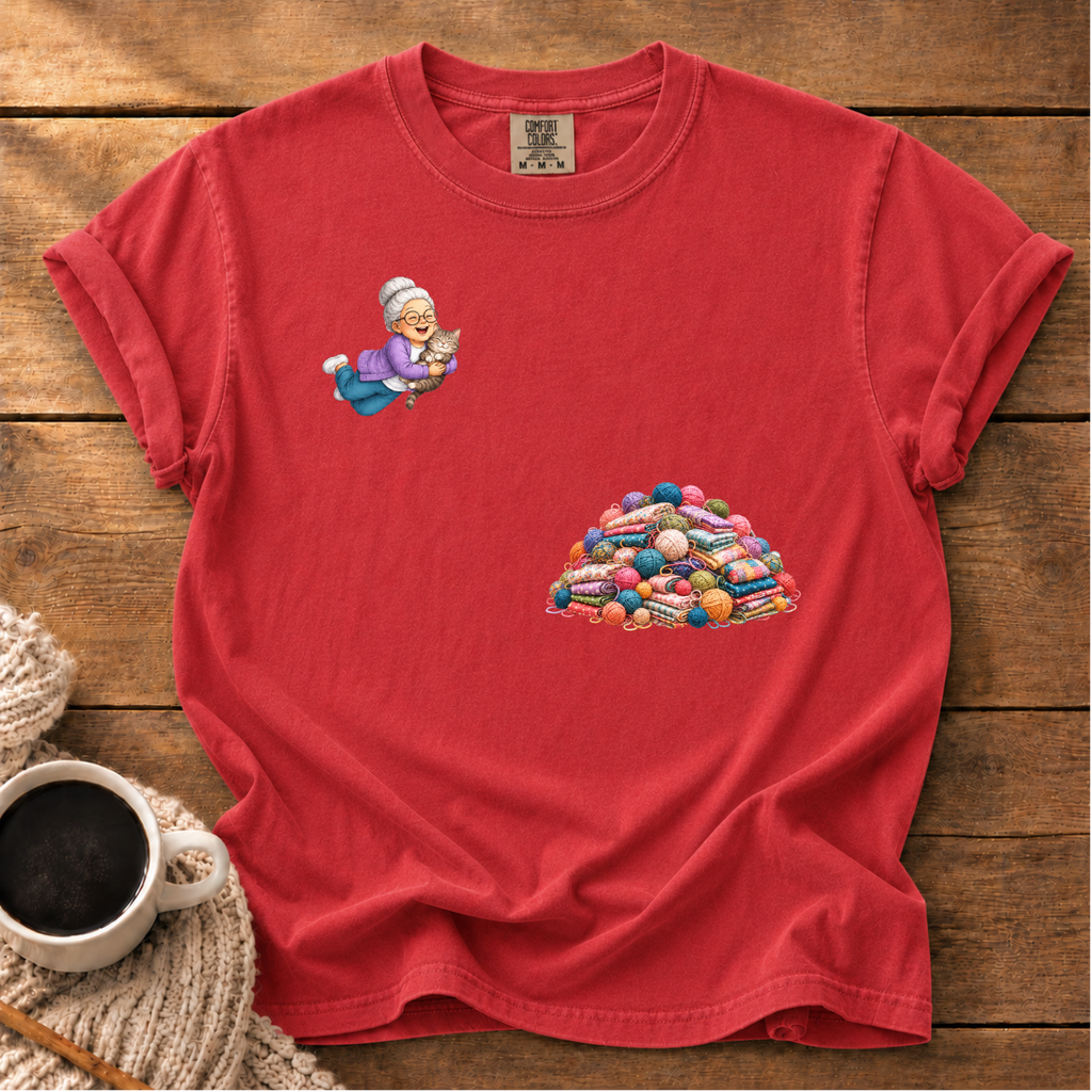 Happy Place with Kitty T-Shirt