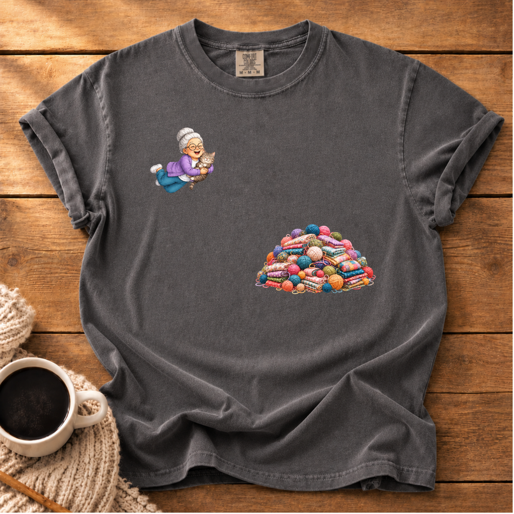 Happy Place with Kitty T-Shirt