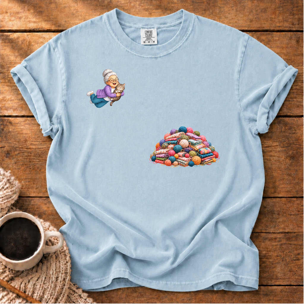 Happy Place with Kitty T-Shirt
