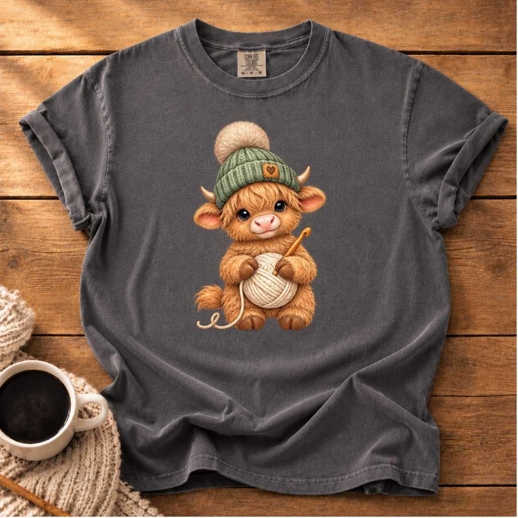 Cozy Highland Cow T-Shirt