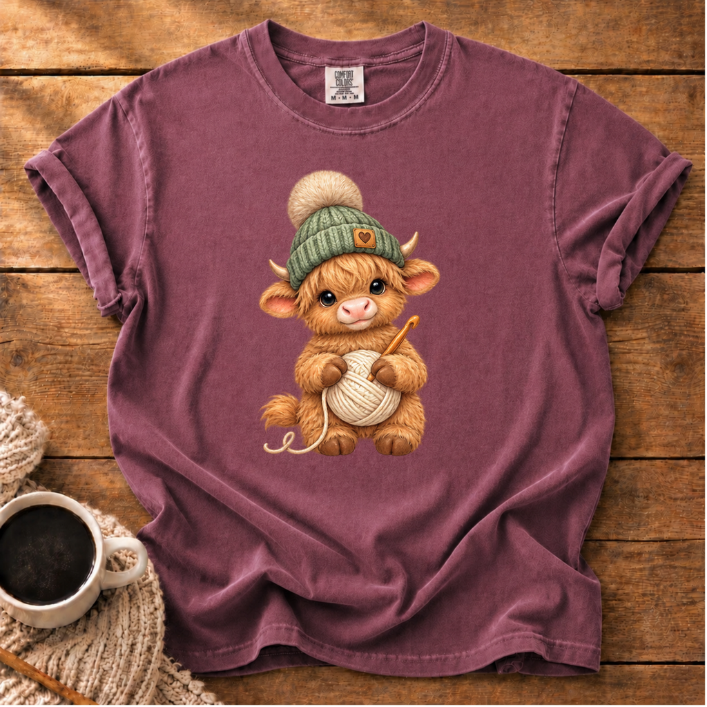 Cozy Highland Cow T-Shirt