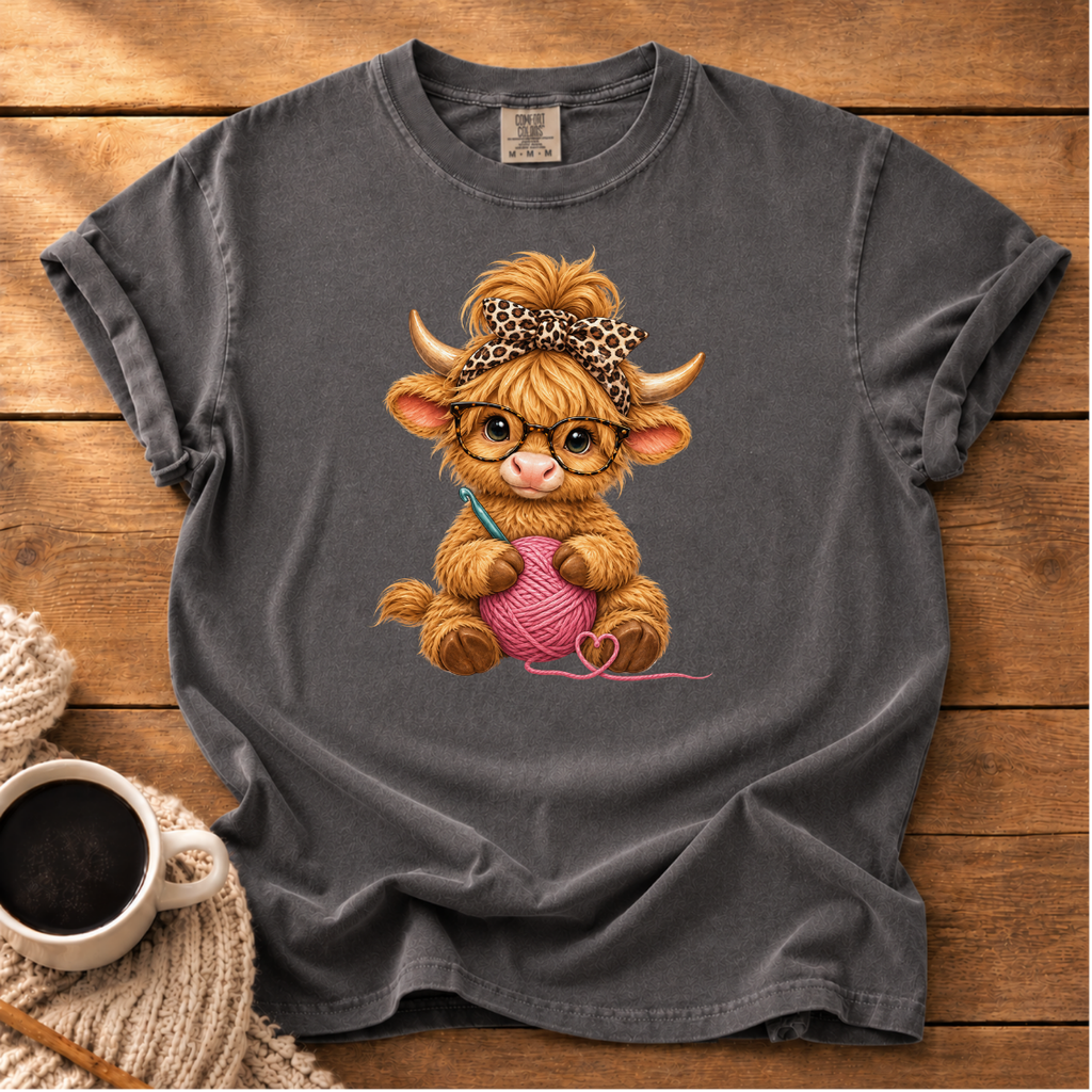 Sassy Highland Cow T-Shirt