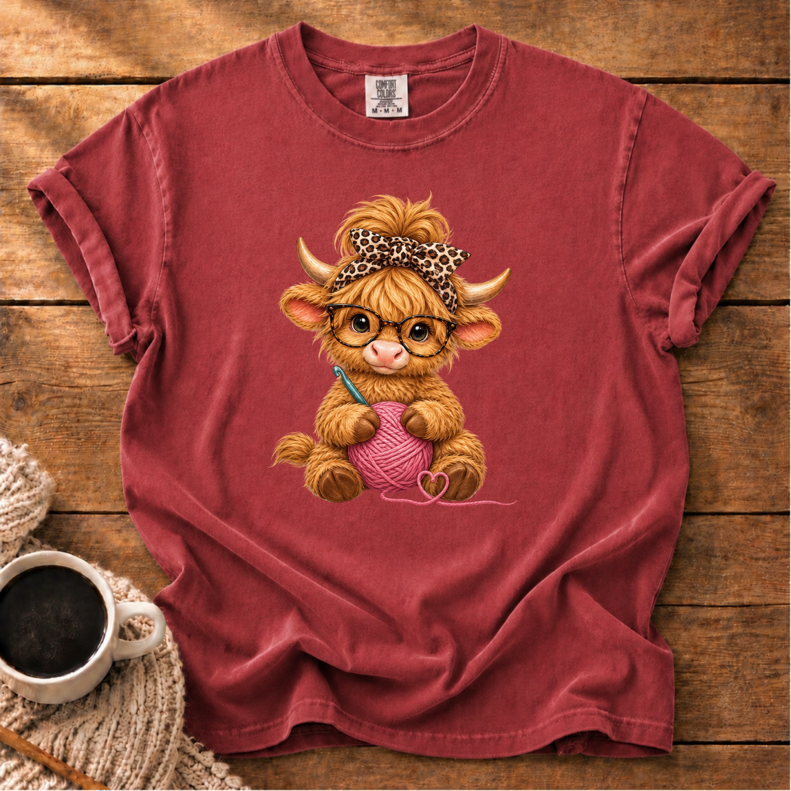 Sassy Highland Cow T-Shirt