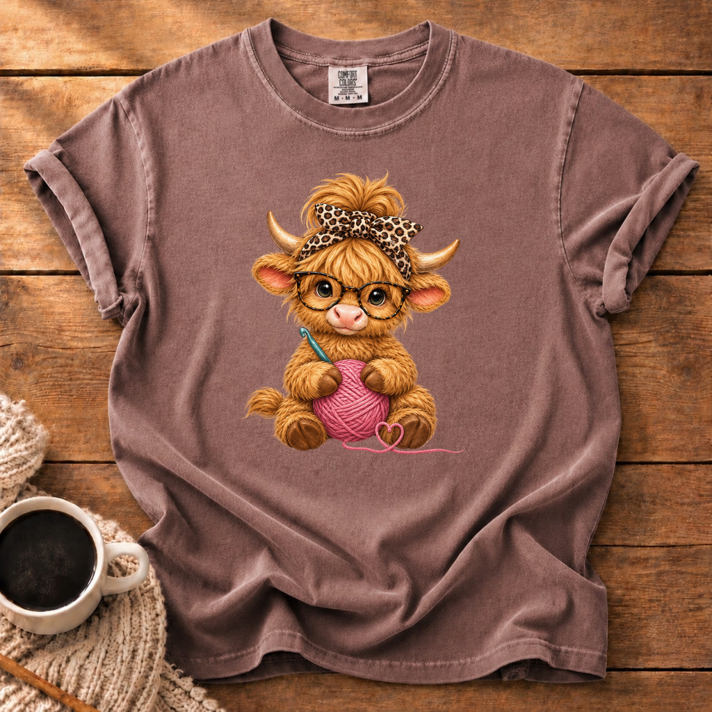 Sassy Highland Cow T-Shirt
