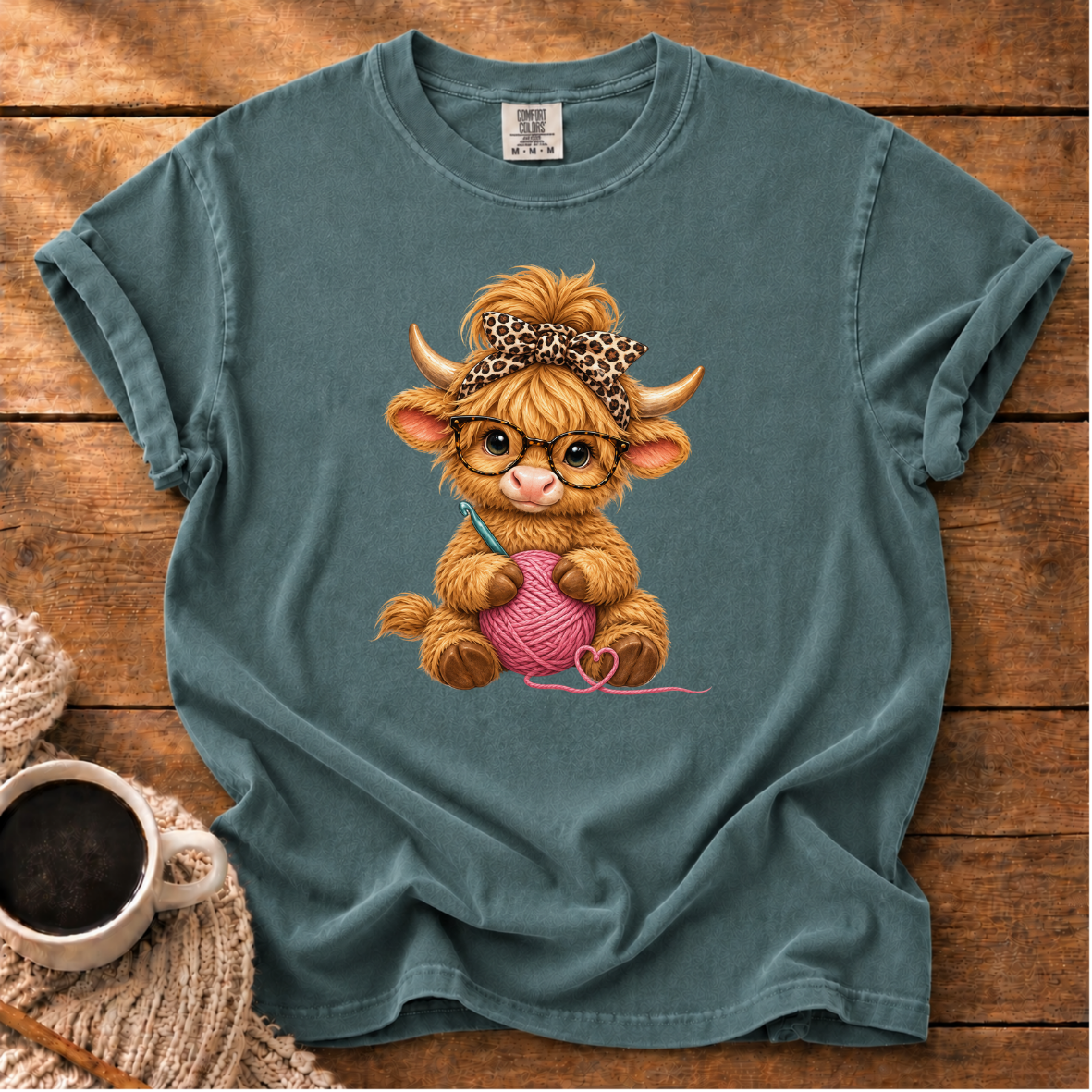 Sassy Highland Cow T-Shirt
