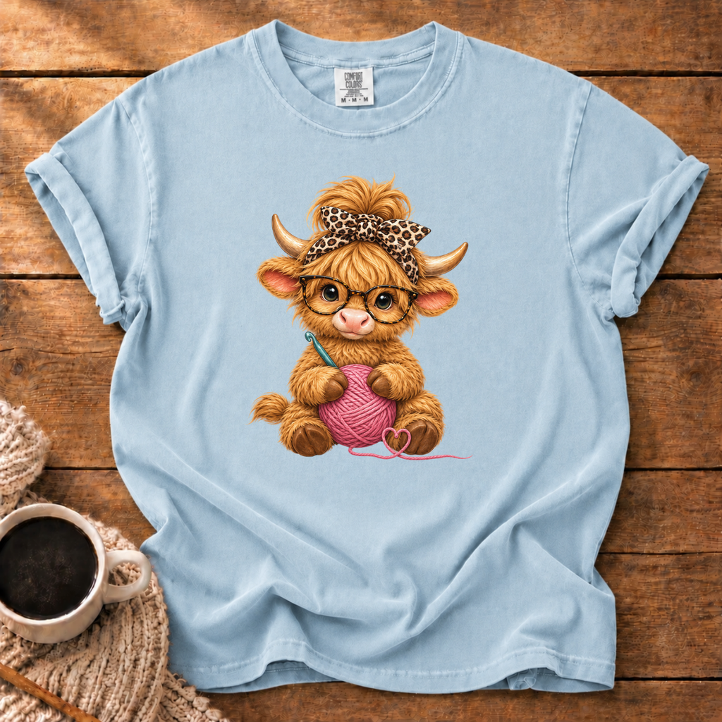 Sassy Highland Cow T-Shirt