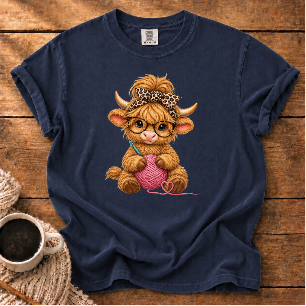 Sassy Highland Cow T-Shirt