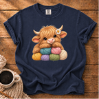 Highland Cow Yarn Stash T-Shirt