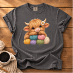 Highland Cow Yarn Stash T-Shirt