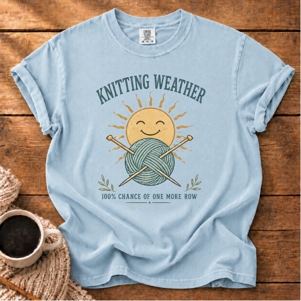 Knitting Weather T-Shirt