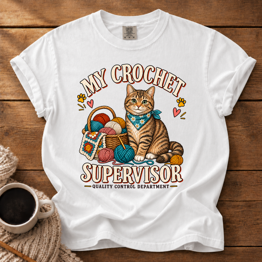 Crochet Supervisor T-Shirt