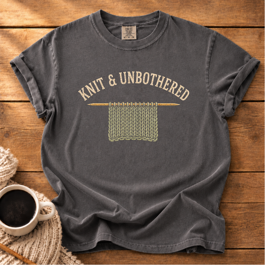 Knit & Unbothered T-Shirt