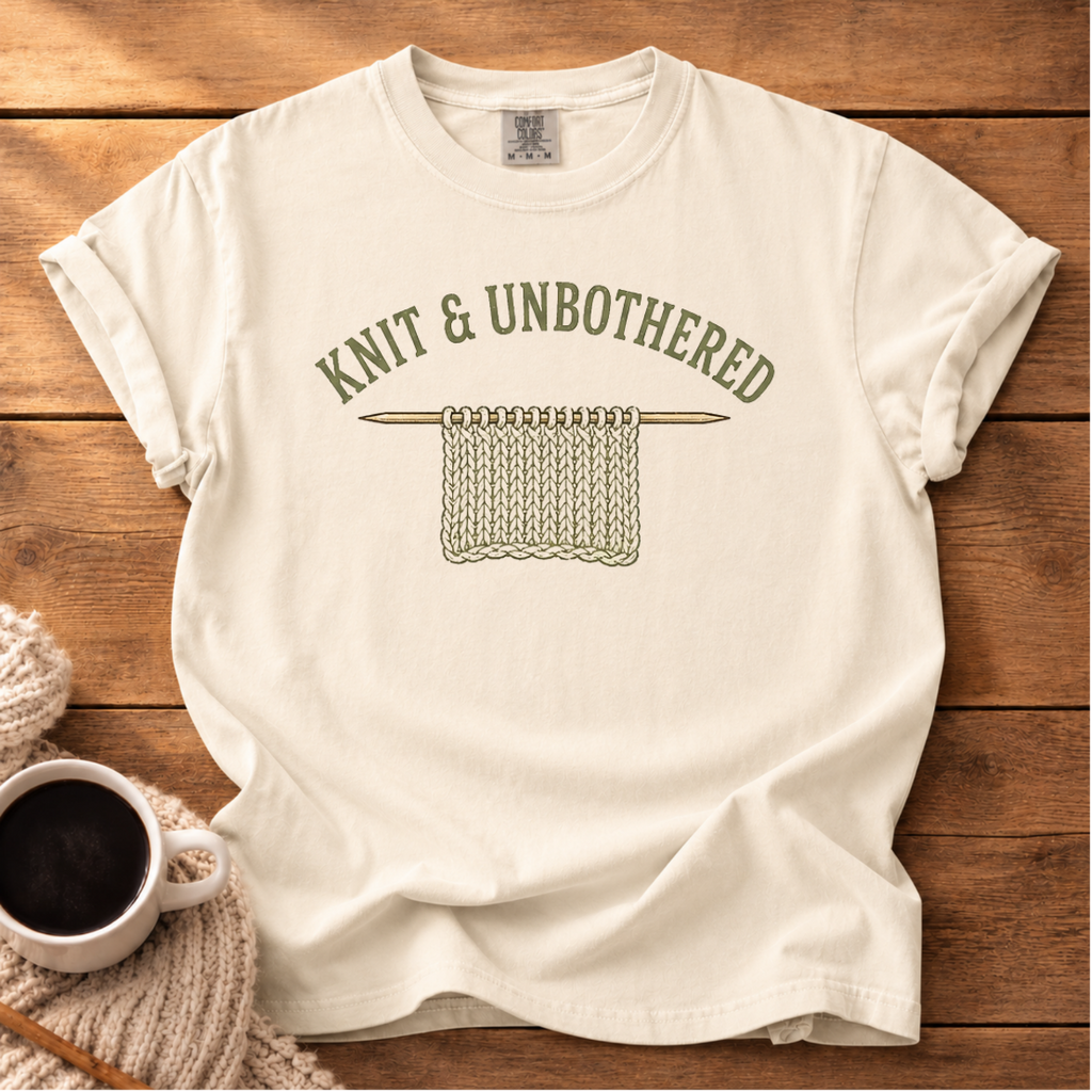 Knit & Unbothered T-Shirt