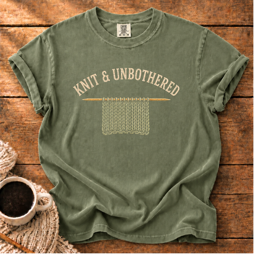 Knit & Unbothered T-Shirt