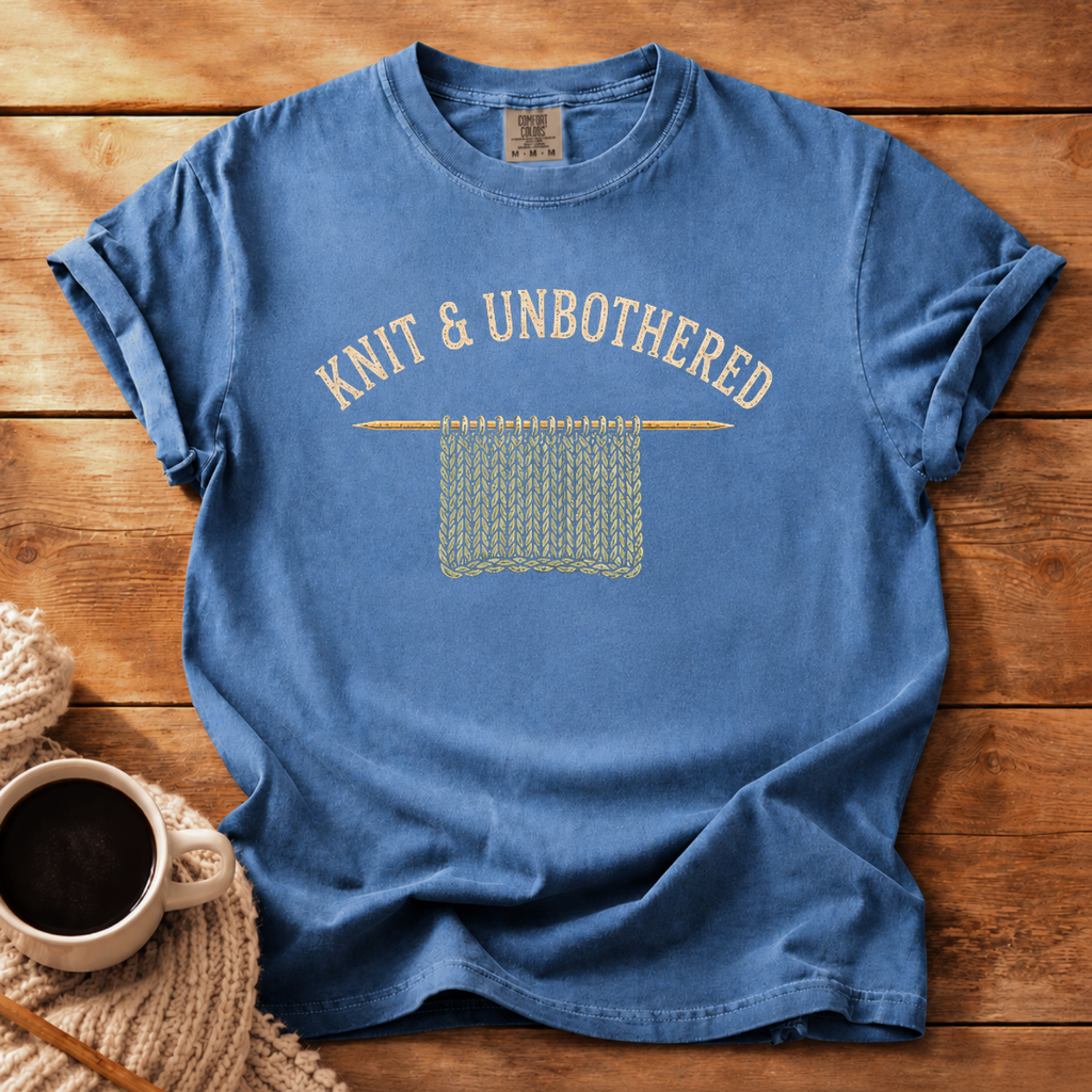 Knit & Unbothered T-Shirt