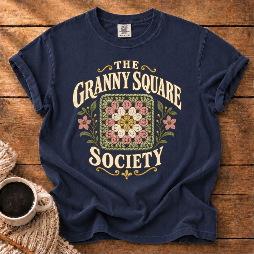 Granny Square Society T-Shirt