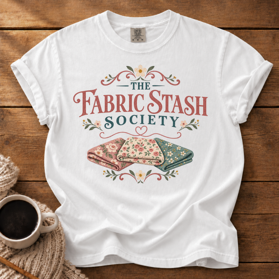 Fabric Stash Society T-Shirt