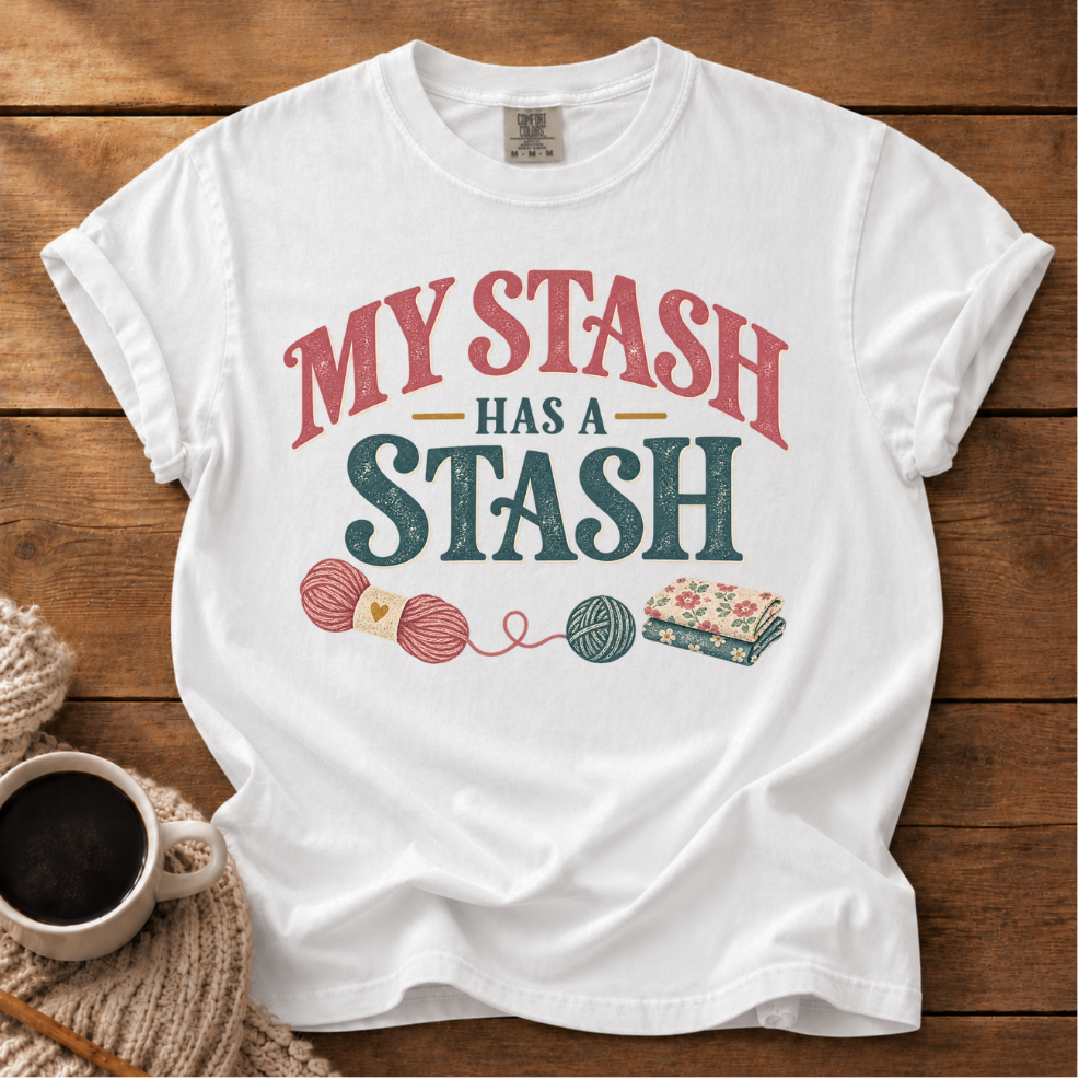 Has a Stash T-Shirt