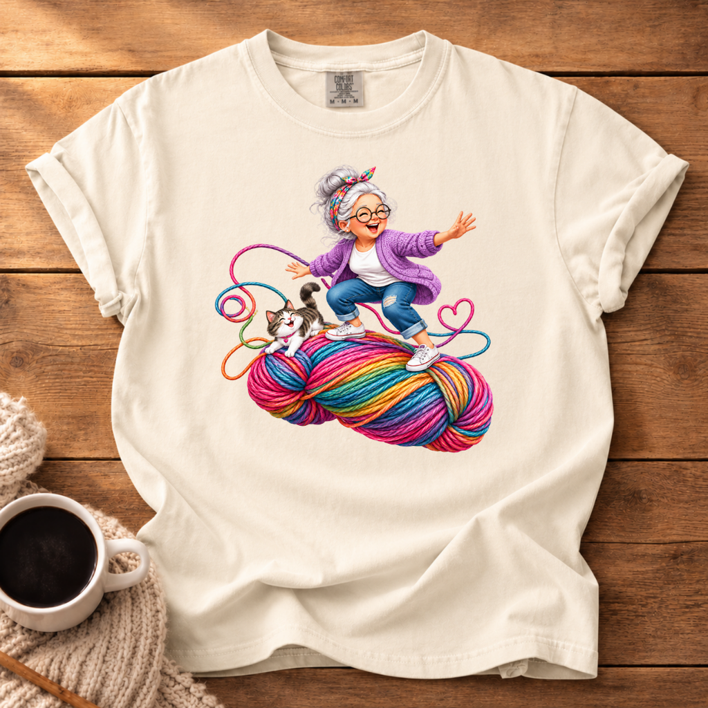 Kitty Yarn Adventure T-Shirt