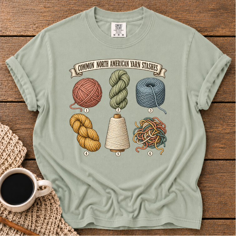Yarn Stashes T-Shirt