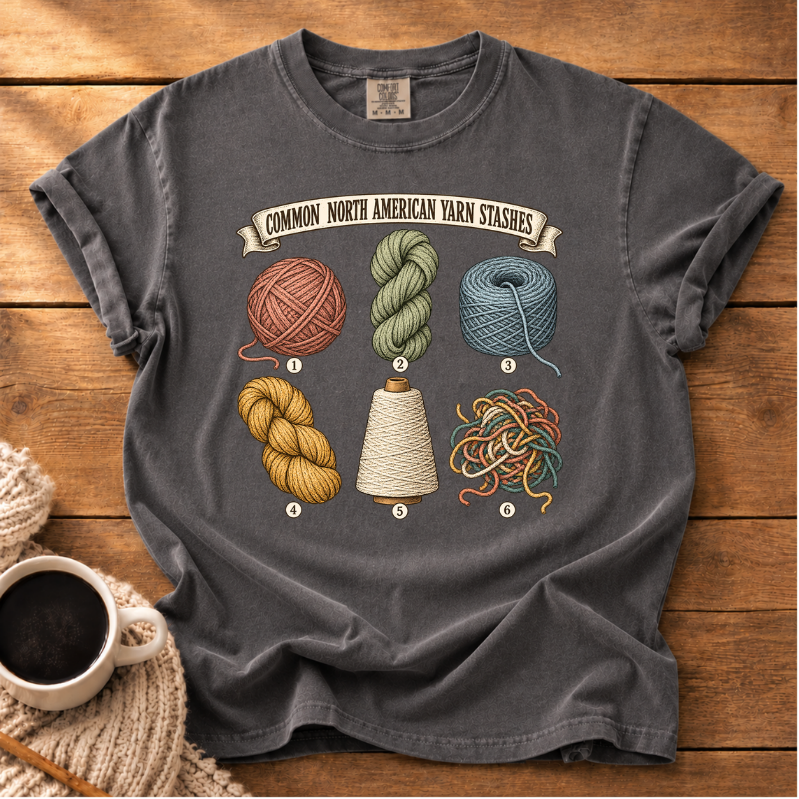 Yarn Stashes T-Shirt