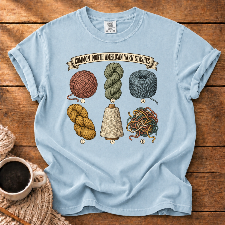 Yarn Stashes T-Shirt