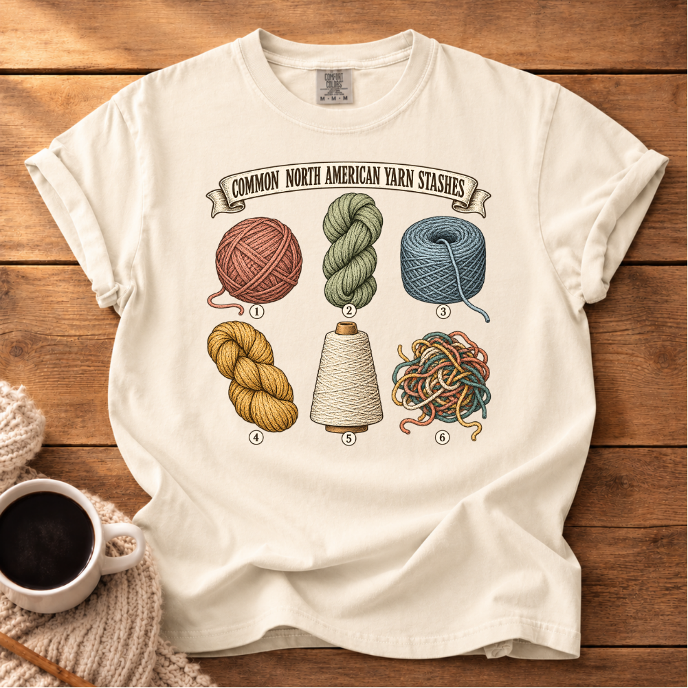 Yarn Stashes T-Shirt
